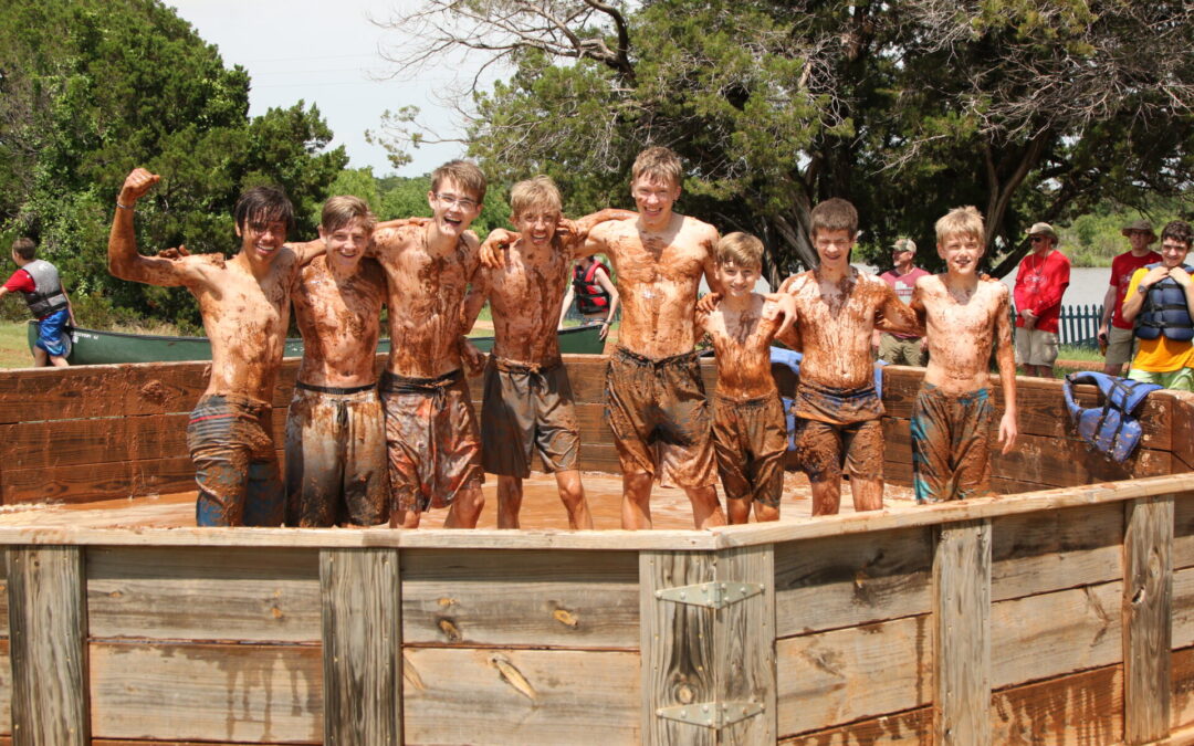 Getting Muddy in the gaga pit