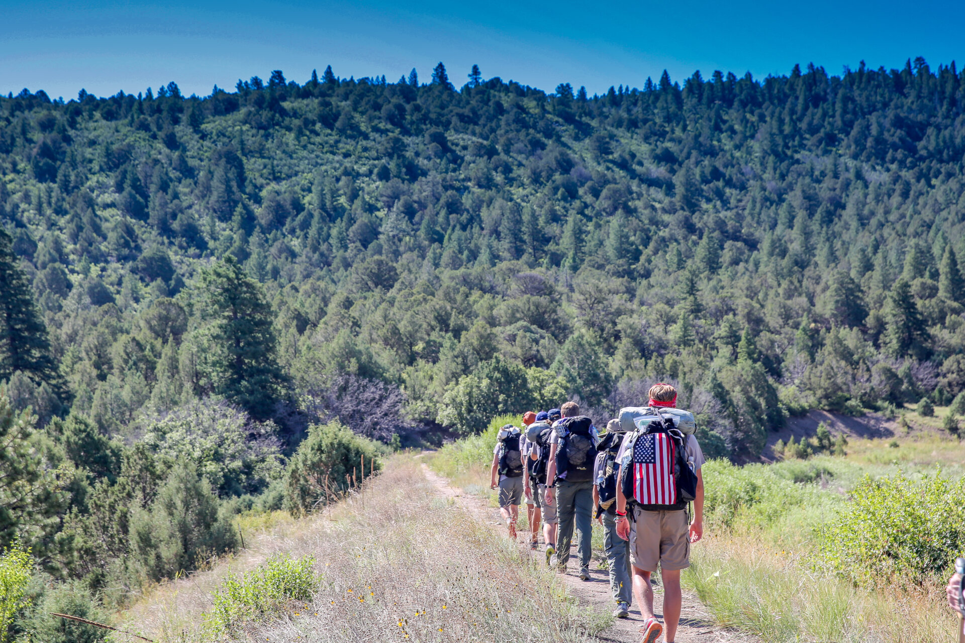 Backpacking in Philmont