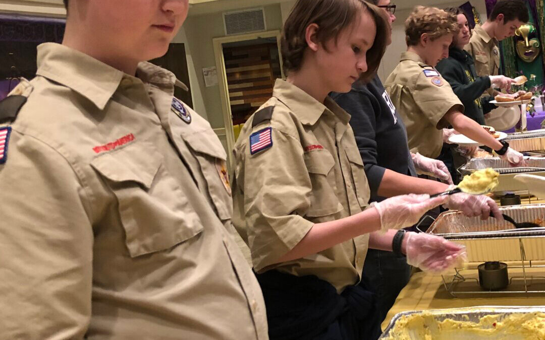 Character Hero - Serving Dinner, Custer Road UMC